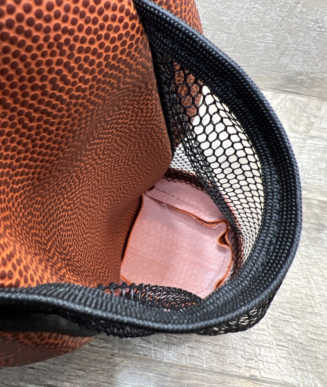 Vintage 90s NBA Leather Basketball Ball Bag All -Star Flavor Slam with Bottle