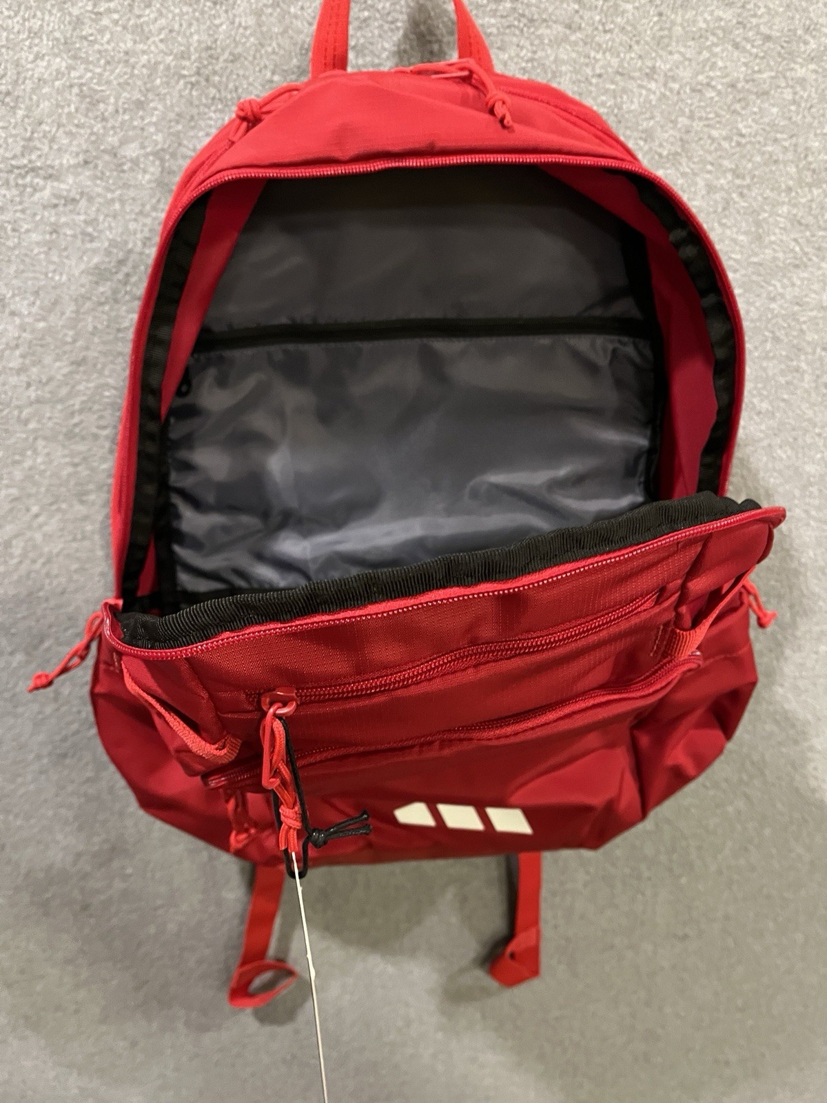 Adidas Defender 5 All Red Backpack Brand New With Tag Sports Backpack School New