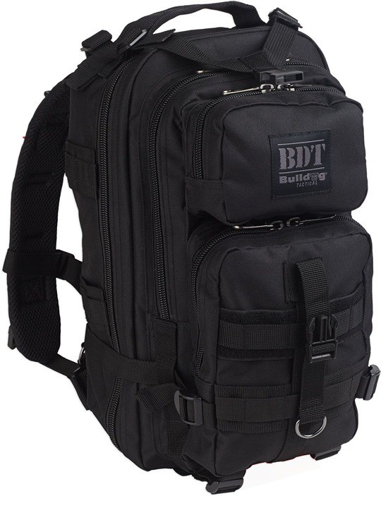 Bulldog BDT410B BDT Tactical Compact w/ Black Finish, 2 Main & Accessory Compart