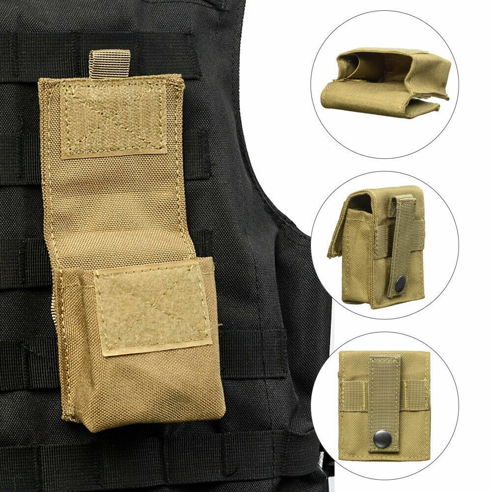 Tactical Cigarette Pouch Molle Small Military Bag Battery Cigarette Case Utility