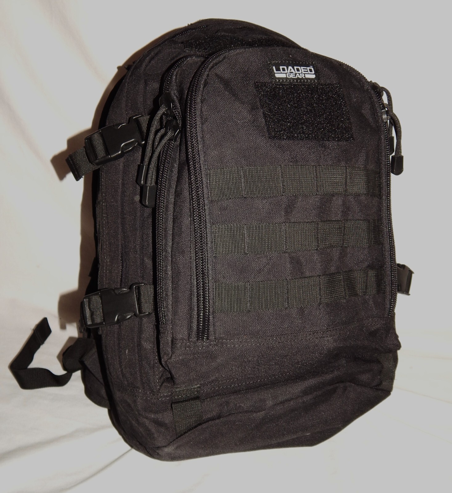 Loaded Gear Backpack School Utility Black Laptop Book Bag GX-500 Crossover NEW
