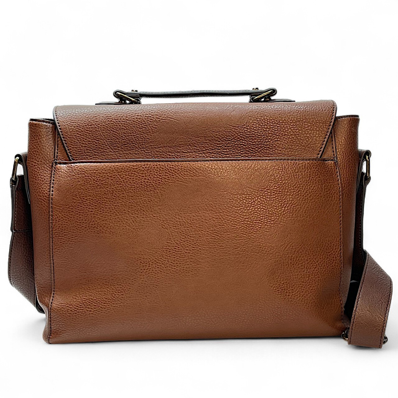 ALDO Brown Messenger Briefcase Shoulder Bag Office Computer Academia Laptop