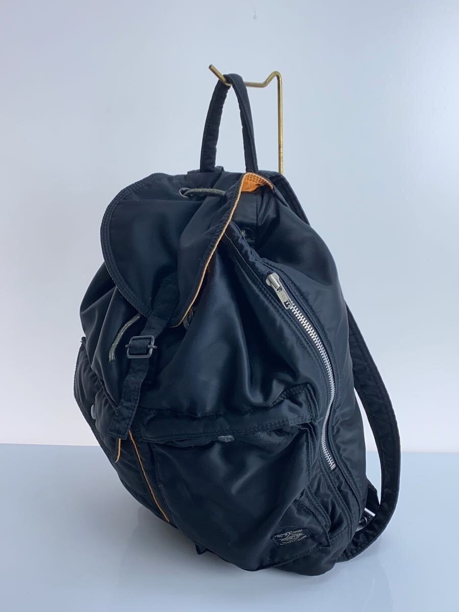 PORTER Yoshida Kaban TANKER Backpack Black Nylon Daypack Used Authentic