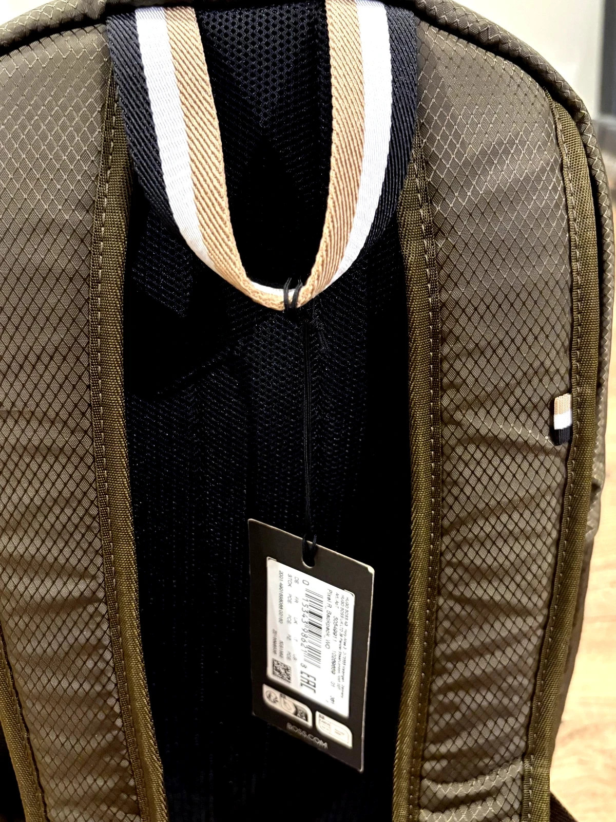NWT Hugo BOSS Pixel Logo Backpack 50549911