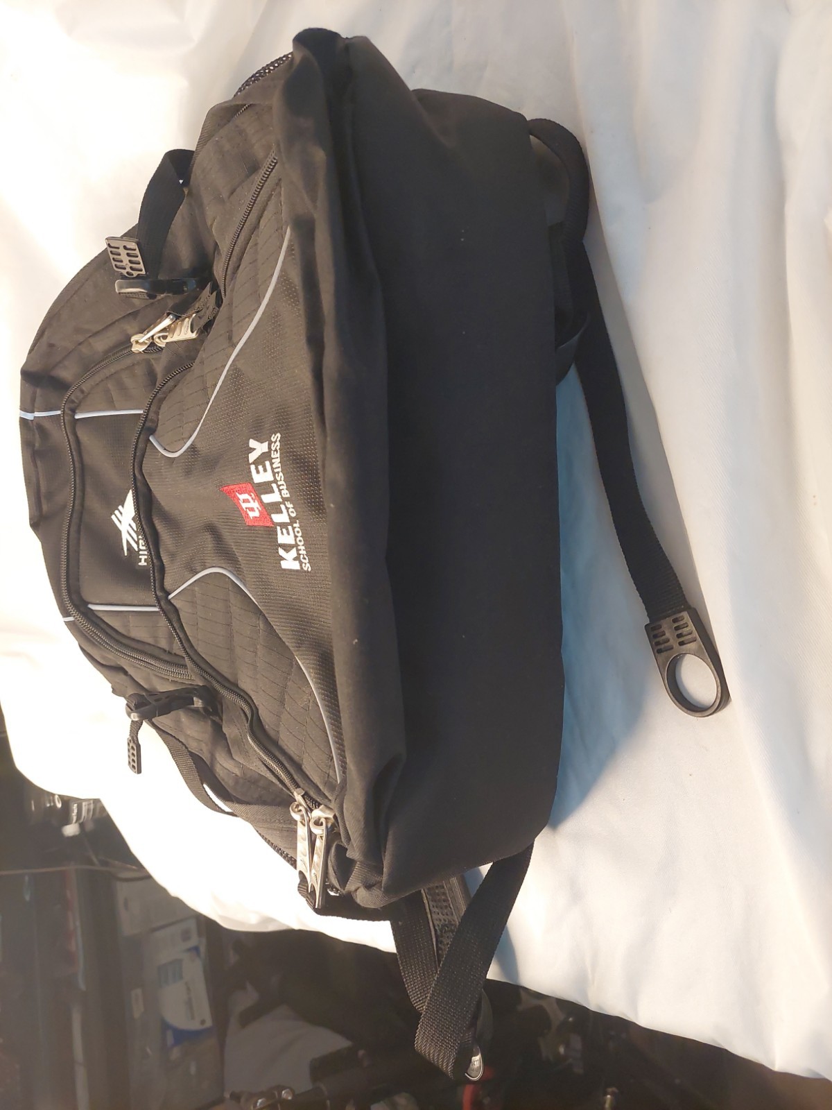 HIGH SIERRA Backpack Swerve Large Black Multi-compartment Design fits 17″ Laptop