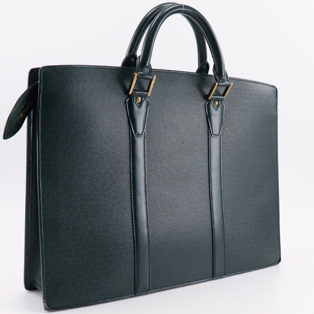 LOUIS VUITTON Porto Documan Rozan Business bag M30054 Epithea Green Taiga mens