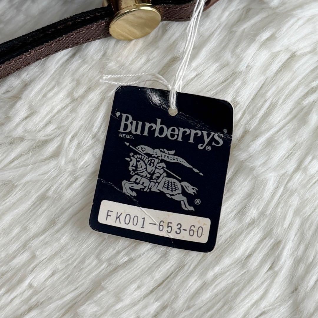 Authentic Burberry Horse Logo Nova Check Clutch Bag 16cm Men’s Women’s Authentic