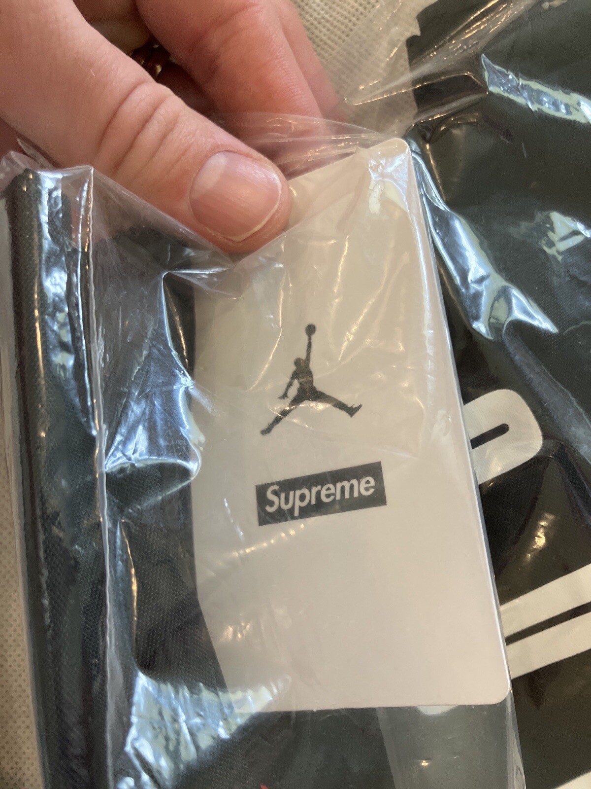 Supreme X Jordan Draw-string Bag