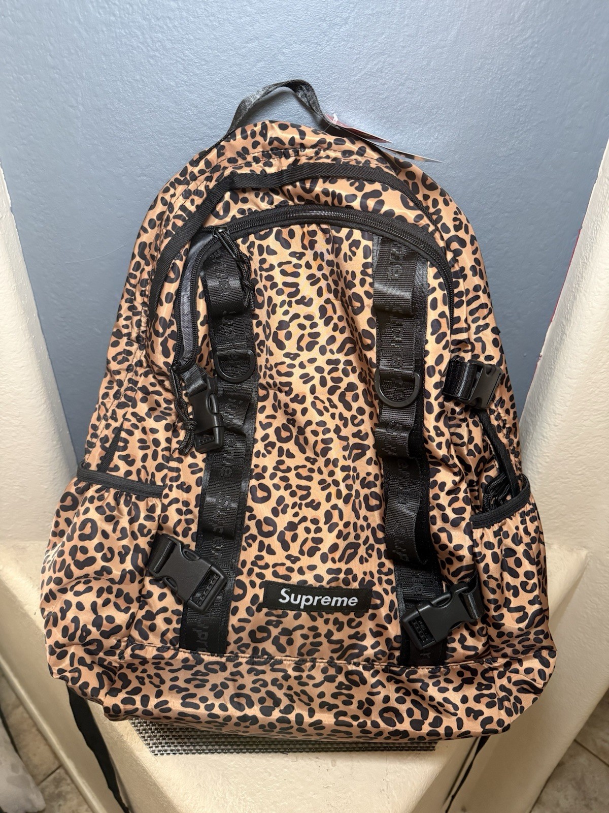 BRAND NEW Supreme FW20 Cordura Leopard Print Backpack With Tags