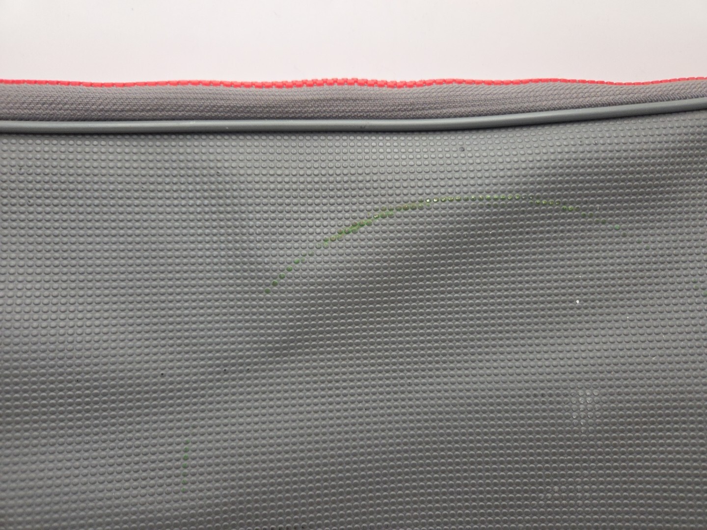 Vintage Givenchy Paris Gray Laptop Bag Red Logo Unisex