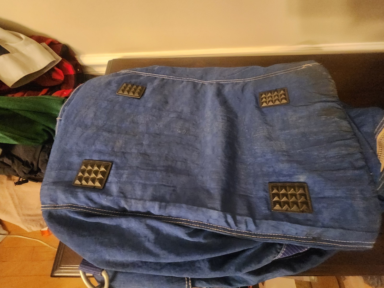 Vintage PEPSI COLA Blue X-LARGE Nylon Two-In-One Duffle Bag 1990’s