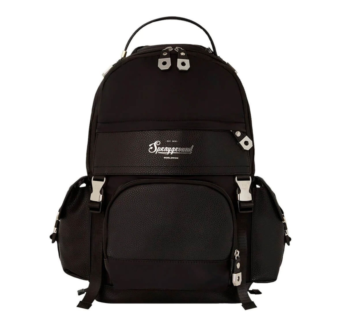 Sprayground Henny Duffle Brown Trippy Monogram Shark Inn Paris Logo Travel Bag