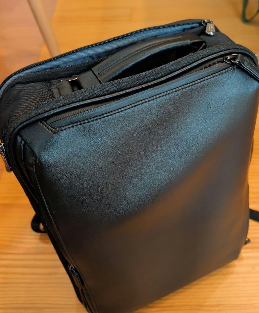 Takeo Kikuchi CORDLEY 2WAY Backpack Charcoal Gray 42cm From Japan