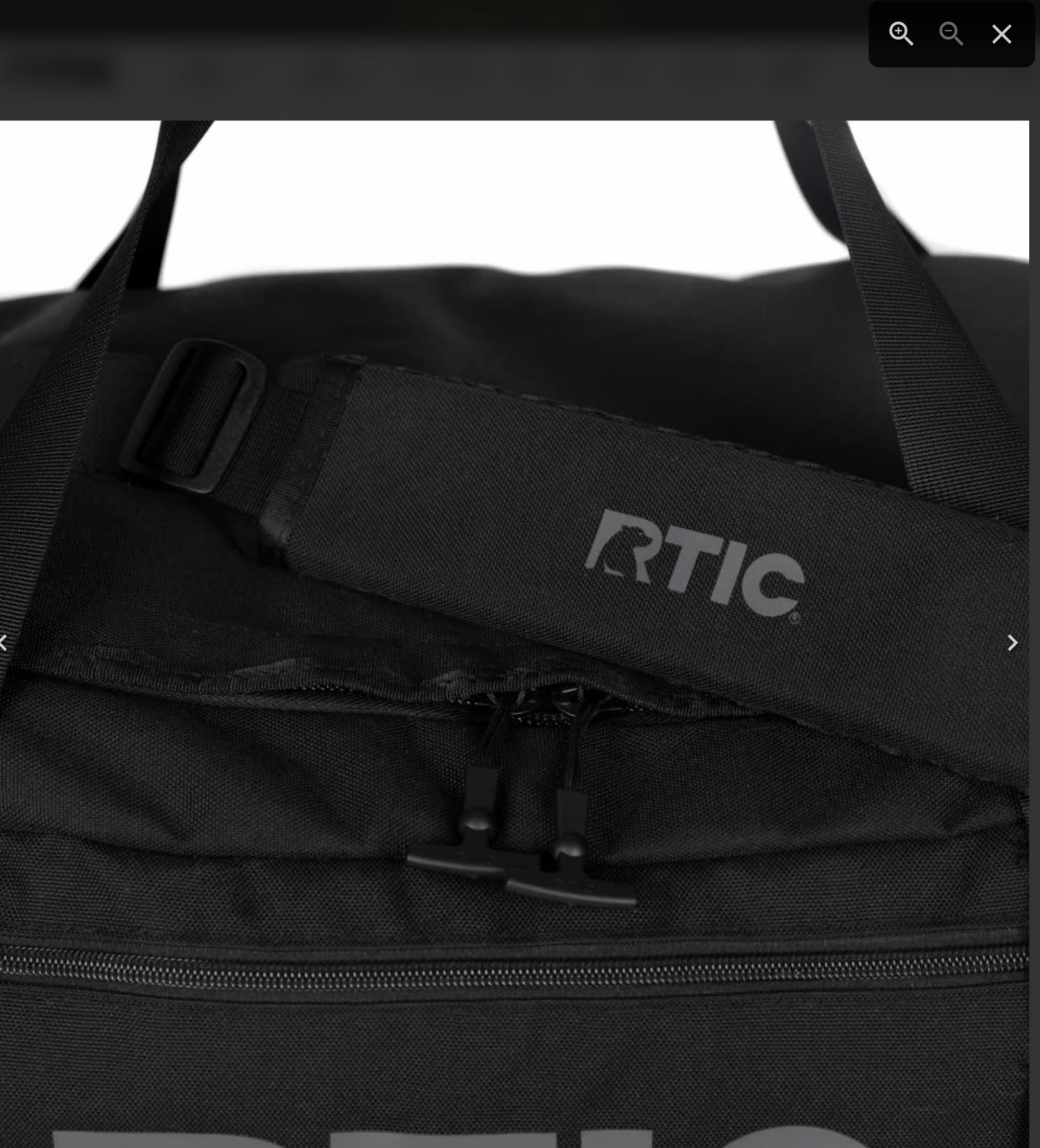 RTIC Outdoors Medium Carry On Structured Collapsible Duffel Bag – Black