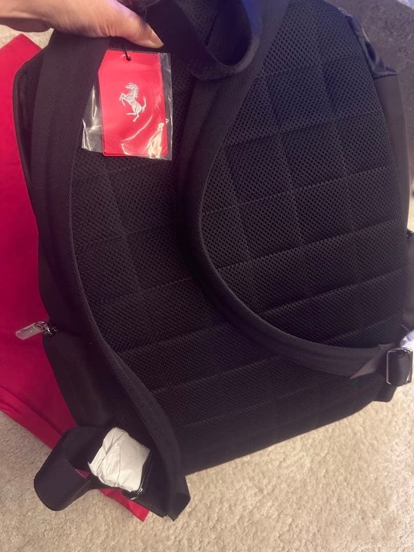 Ferrari Purosangue Backpack Dealer Bag Black