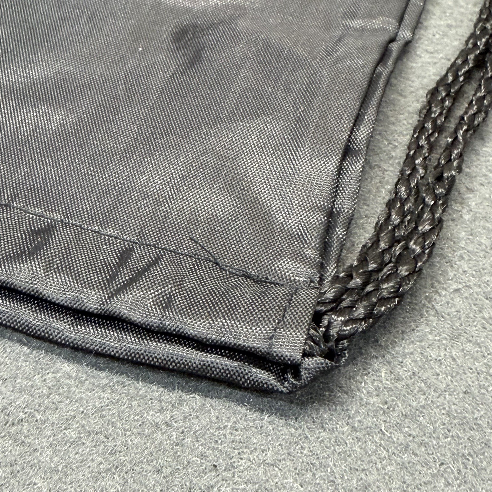 Vortex Drawstring Backpack / Bag – New – Black Drawstring Bag