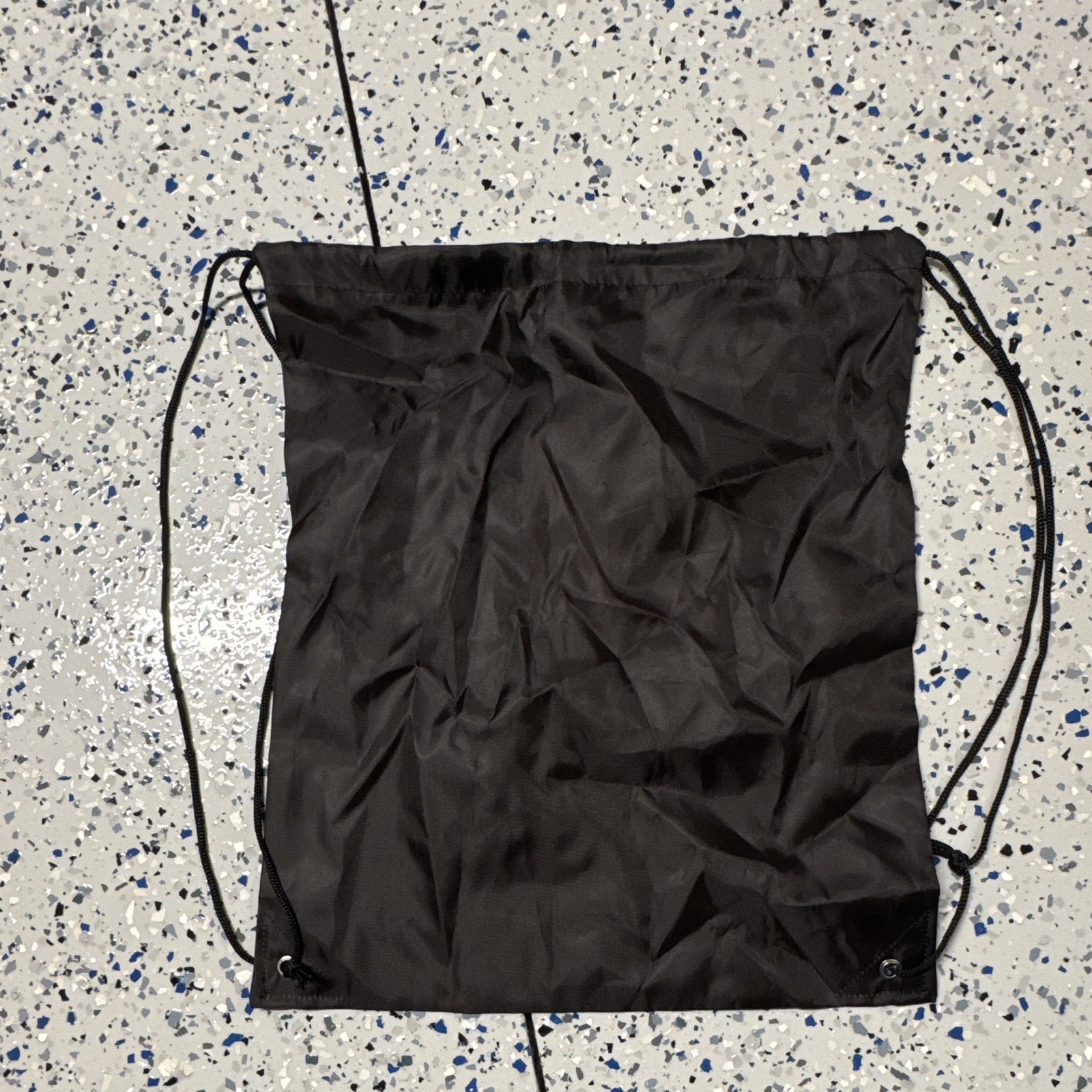 Alien Graphic Drawstring Backpack Gym Sack Black Blue White Alienware