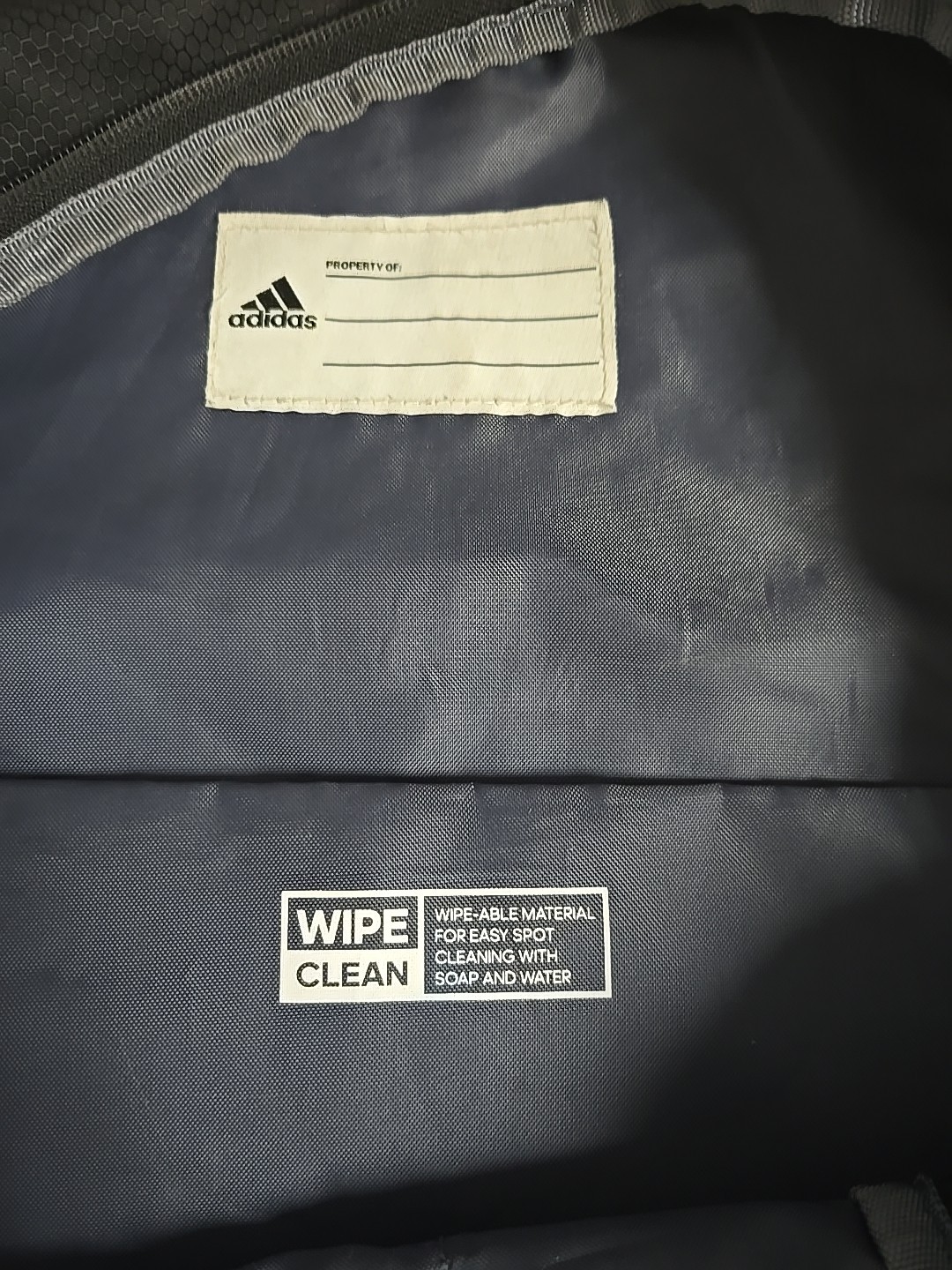 Adidas Excel 6 Load Spring Backpack 18″ Black & Gold School/Office/Travel EUC