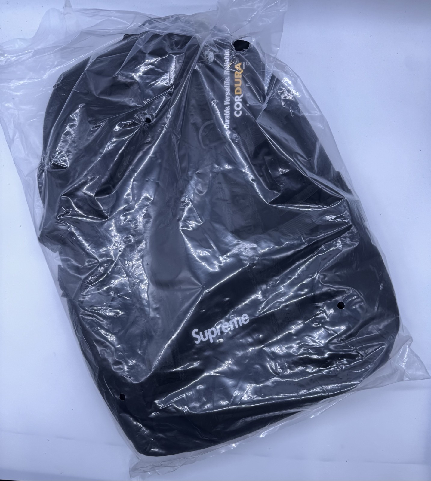 NEW Supreme Backpack Black (FW20) One Size
