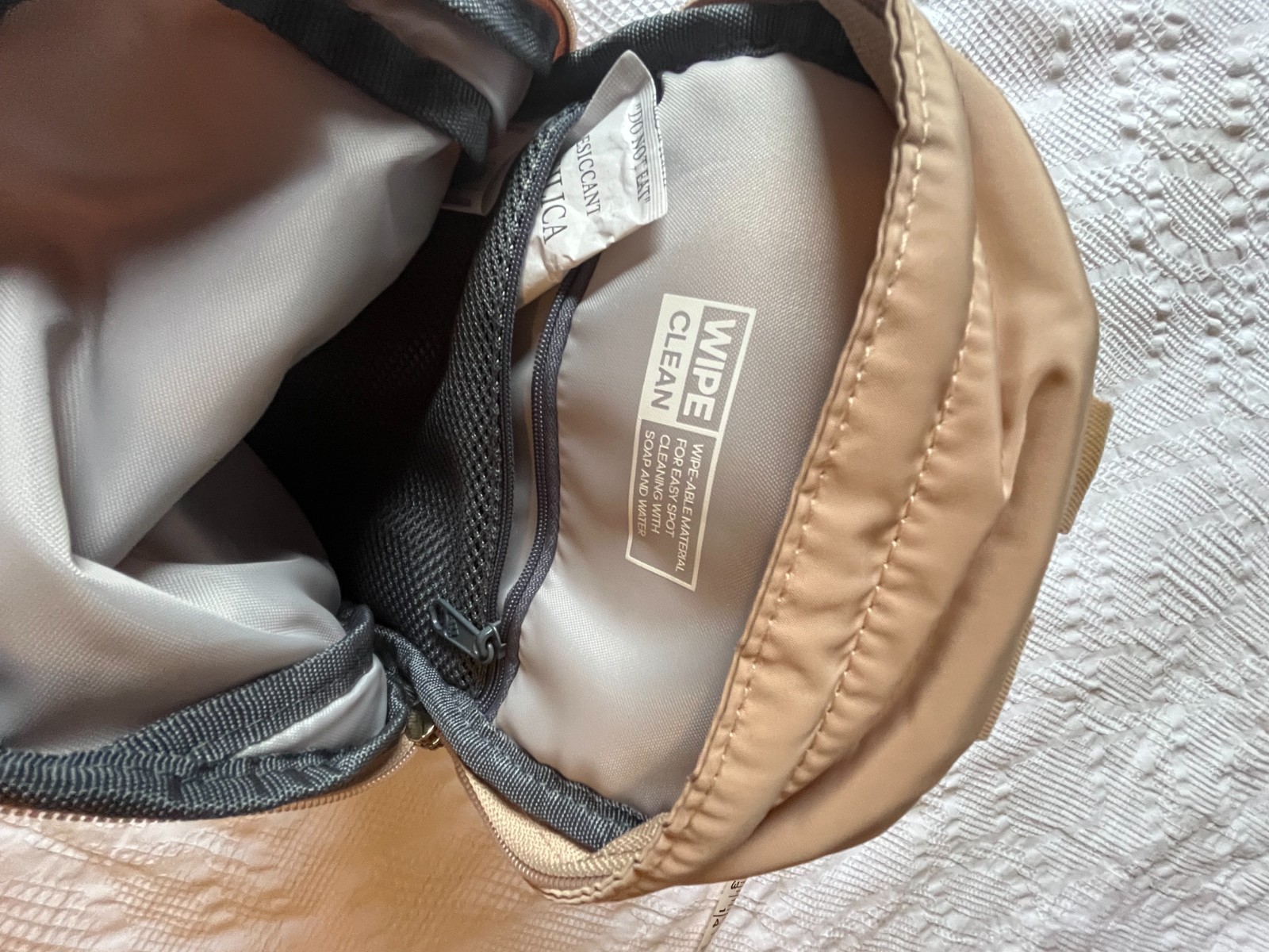 NWT Adidas Essentials 2 Sling Crossbody Bag Magic Beige Off White Gilver Unisex