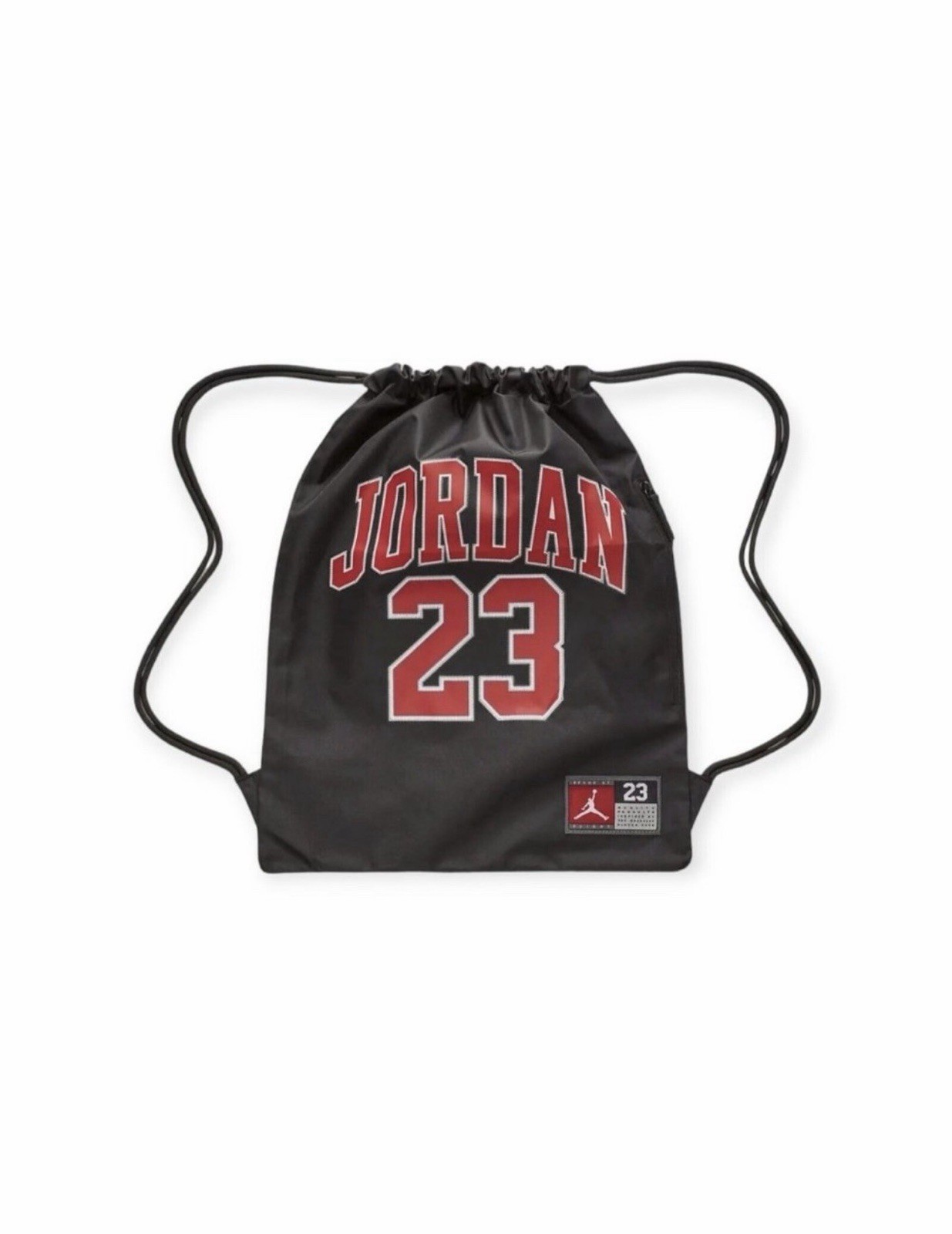 *new* Jordan Drawstring Gym Sack Backpack – Black & Red