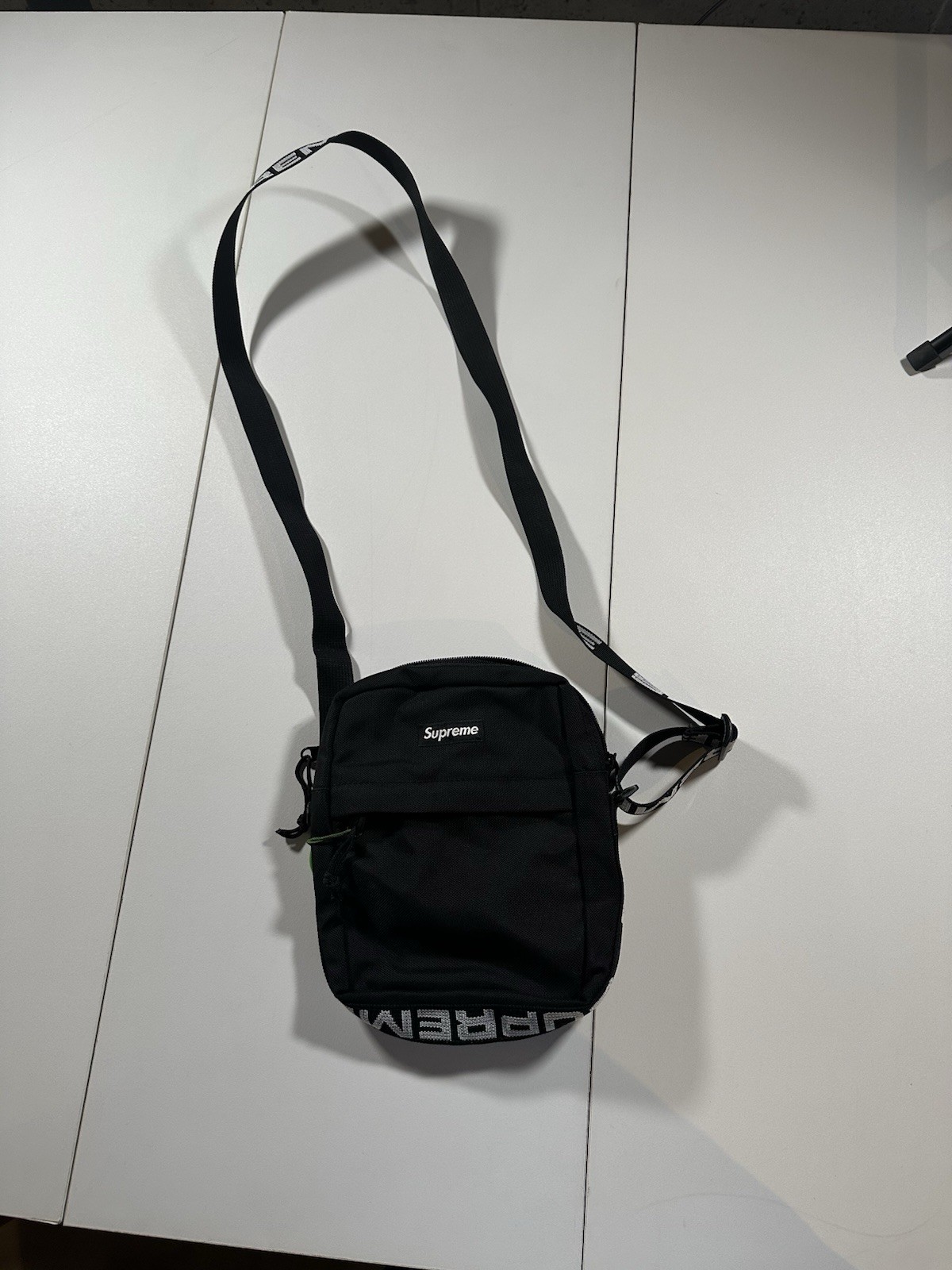 Supreme – SS18 Shoulder Bag – Black – New Without Tags