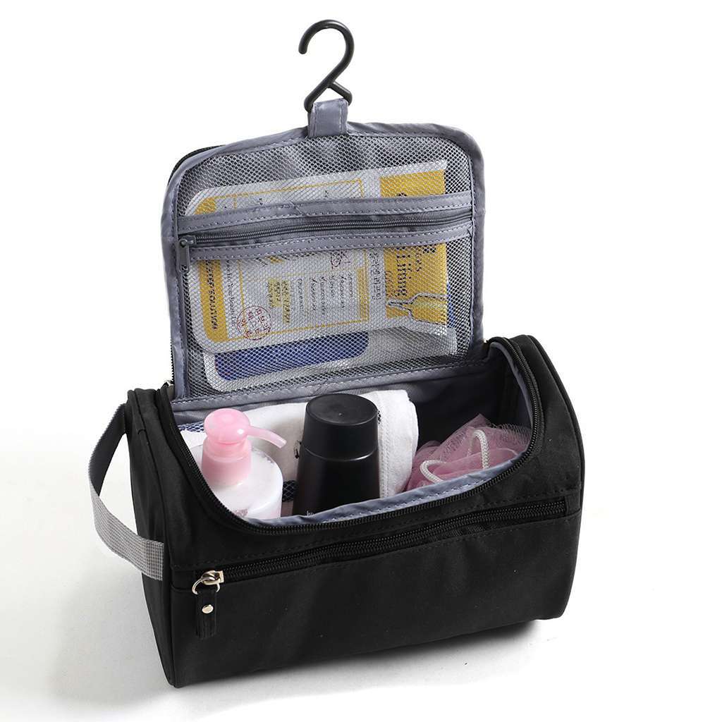 Women Men Toiletry Bag Wash Kit Cosmetics Shaving Makeup Case Organizer Travel