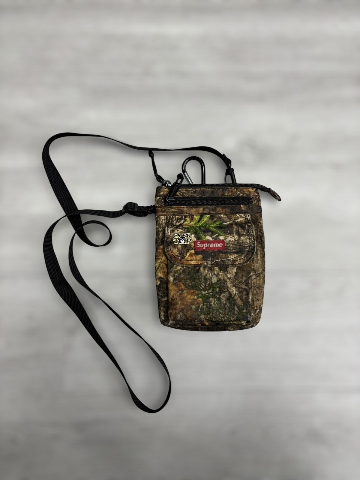 Supreme Used Camo Real Tree Shoulder Bag Authentic