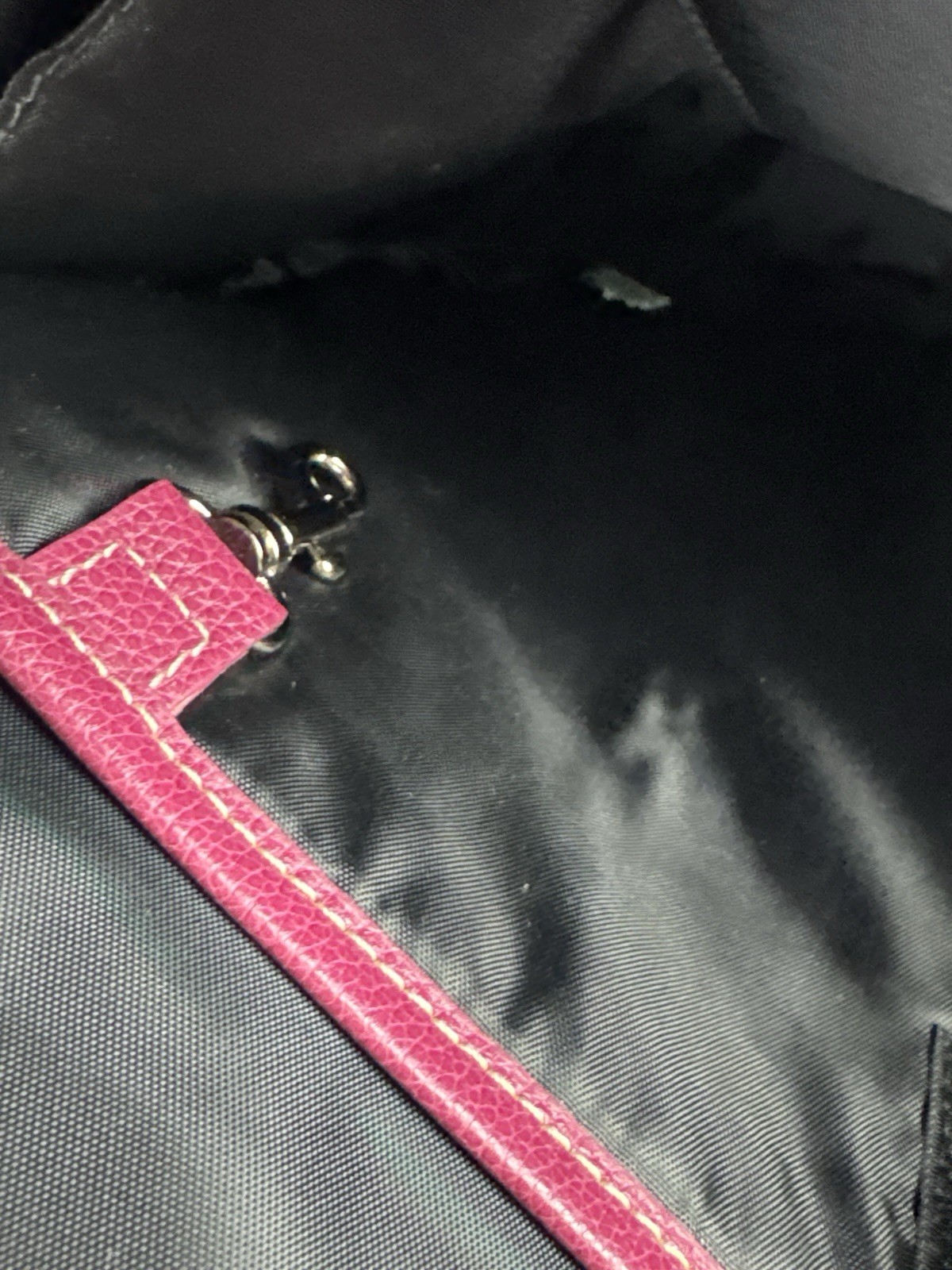Jack Georges Fuchsia Leather Briefcase Y2K 90s Professional Laptop Bag USA Made