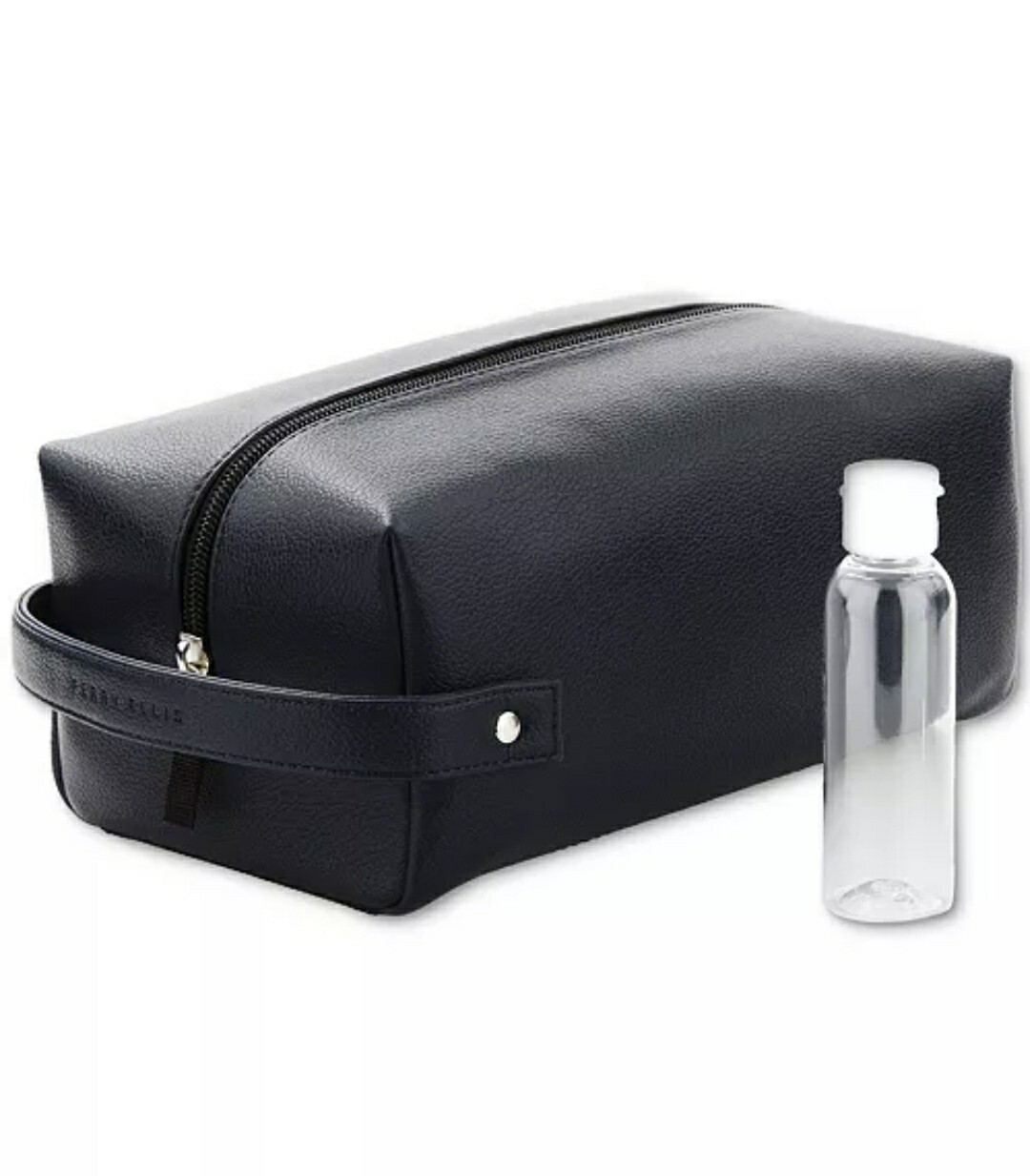 Perry Ellis Portfolio Men’s Faux-Leather Travel Kit Dopp Kit – New with Tags