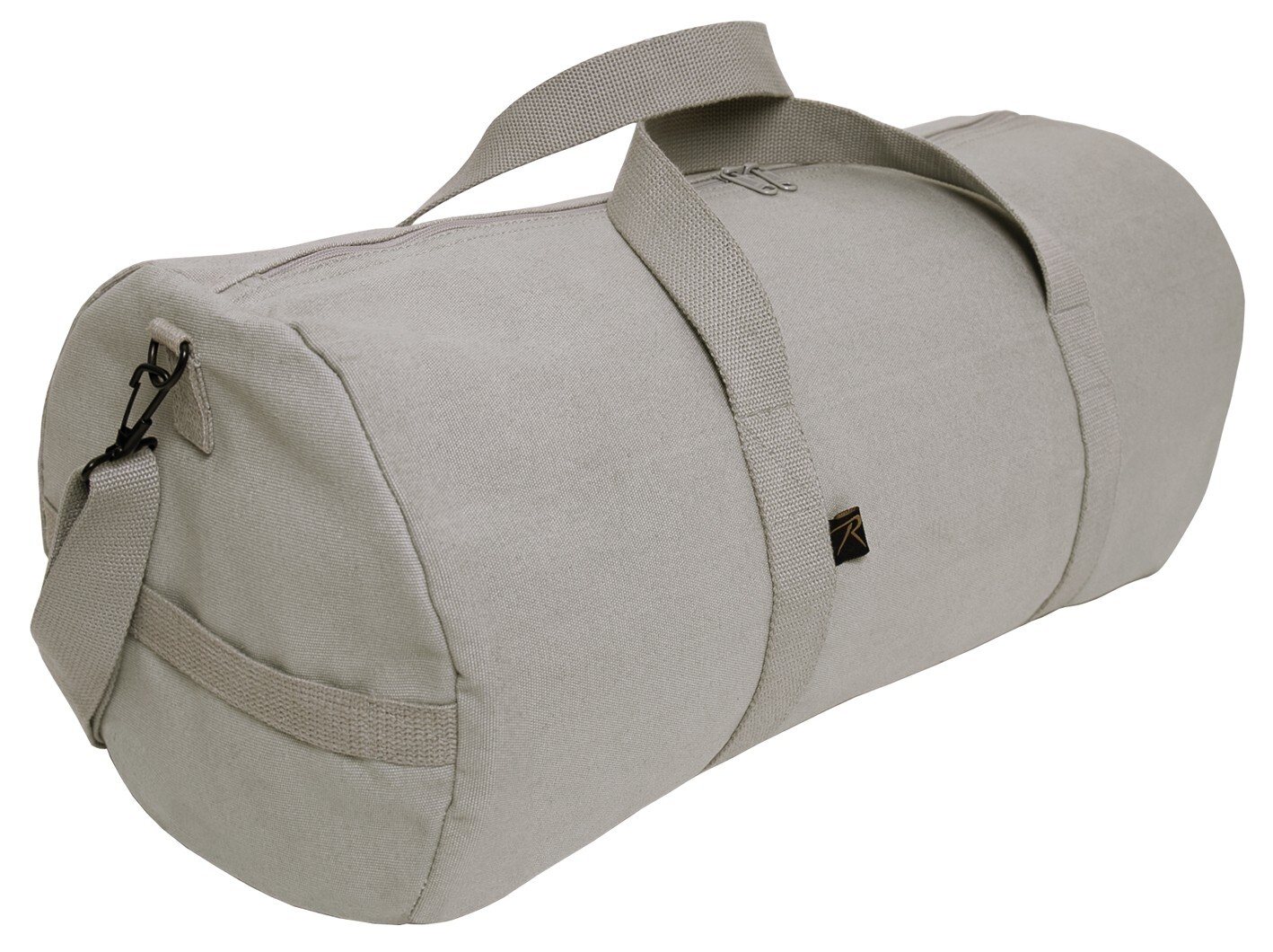 Rothco 19″ Grey Canvas Shoulder Bag – 19″ x 9″ Heavyweight Canvas Duffle Bag