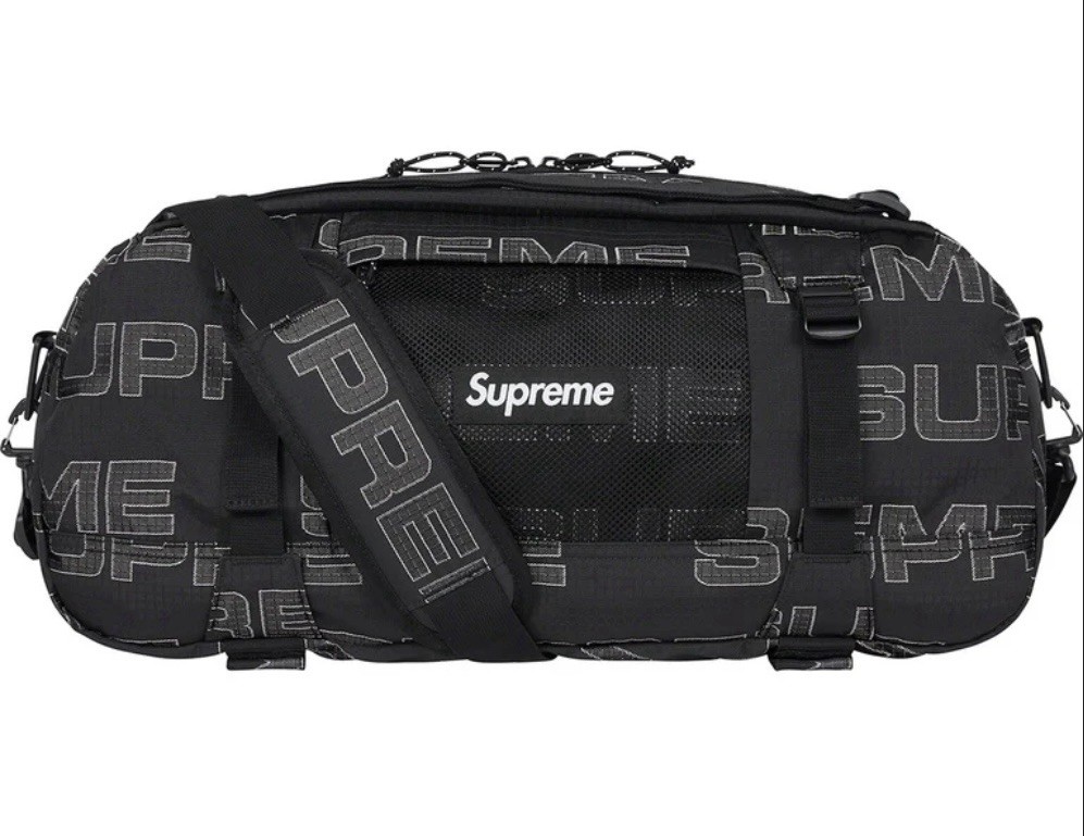 Supreme Duffle Bag Black FW21 Brand New
