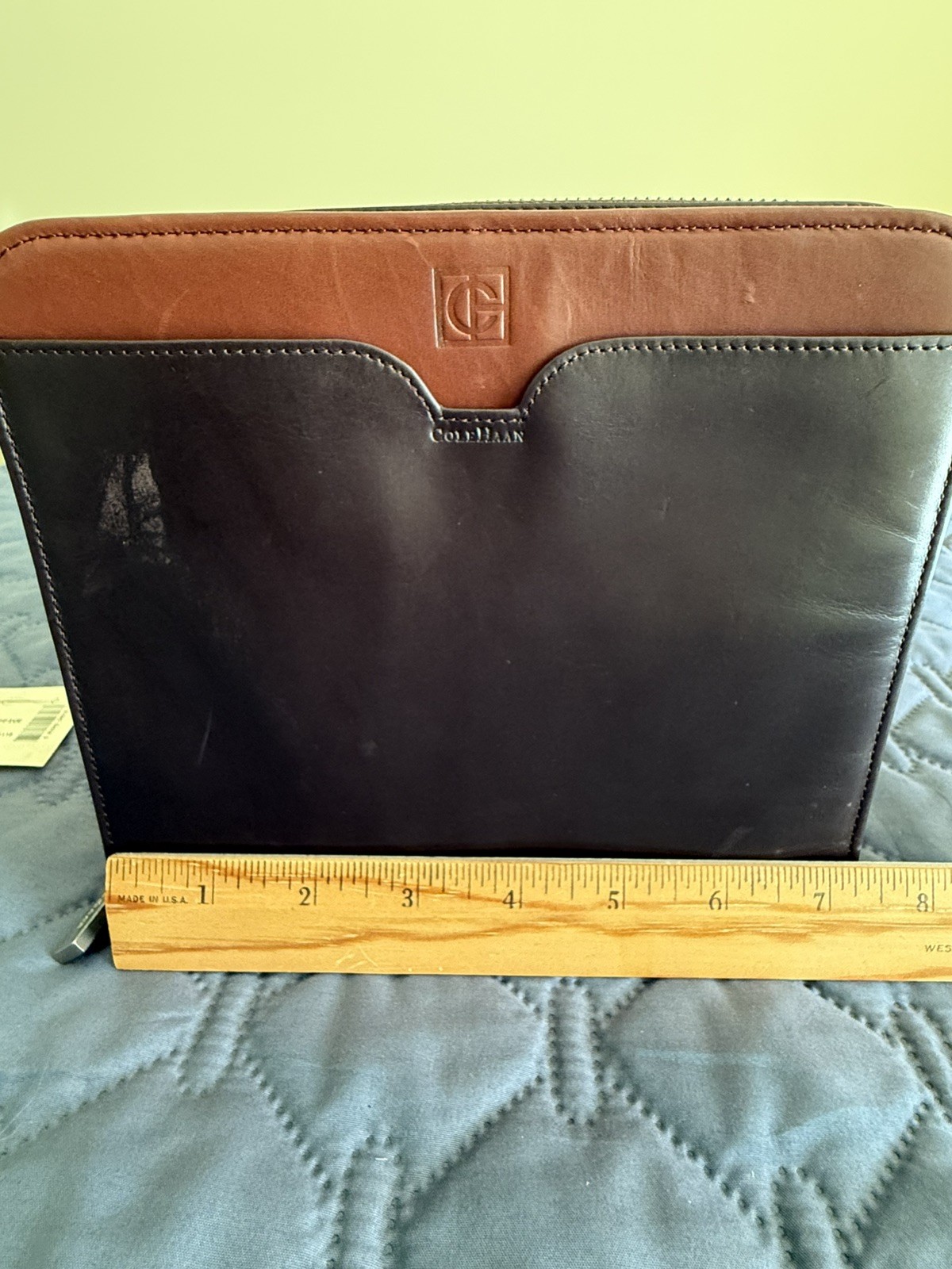 Cole Haan Zippered Case with original box