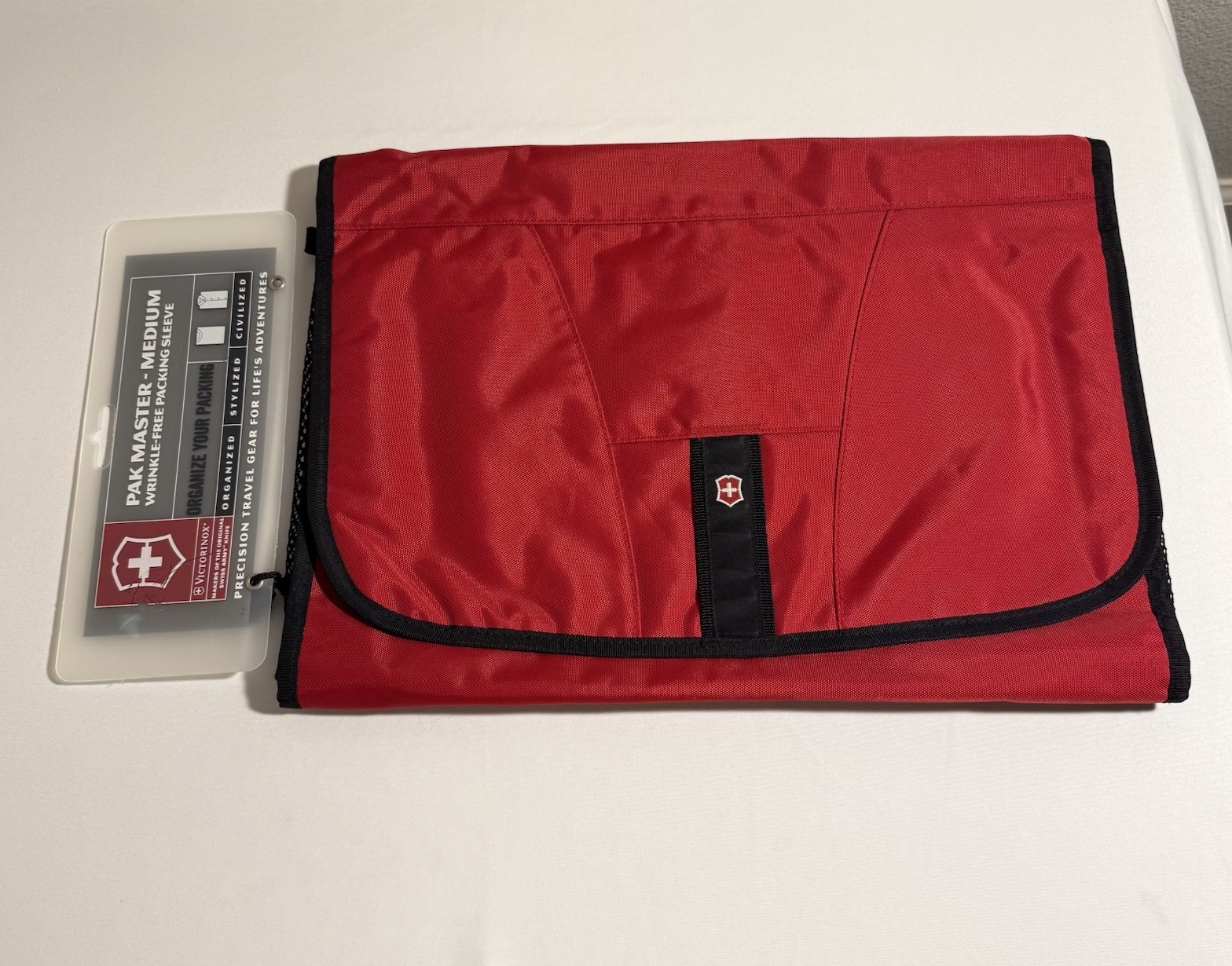 Victorinox Pak Master Packing System Travel- Medium Packing Sleeve – Red (NEW)
