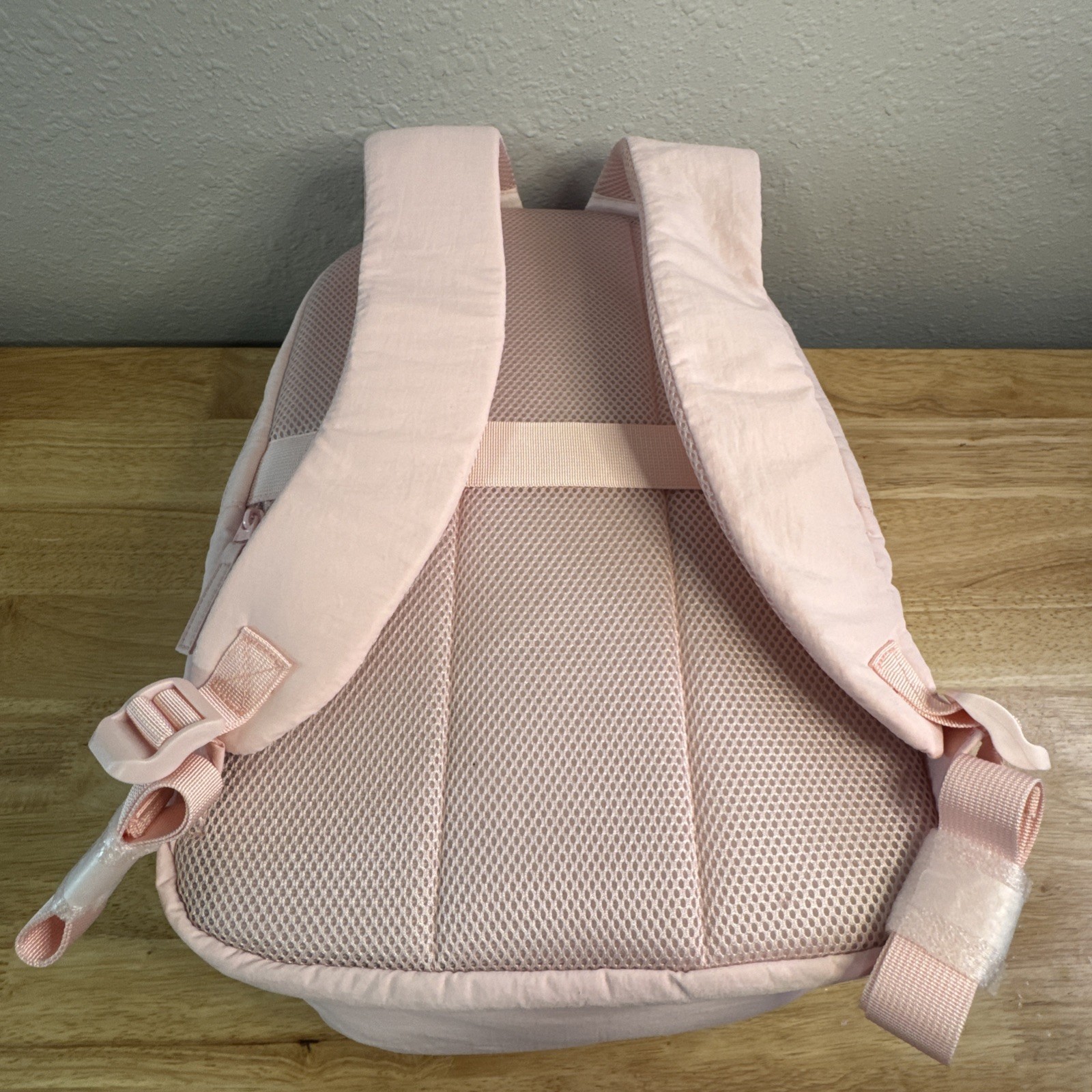 Uselike Quilted Puffer Backpack Pink Laptop Travel School Bookbag Bag