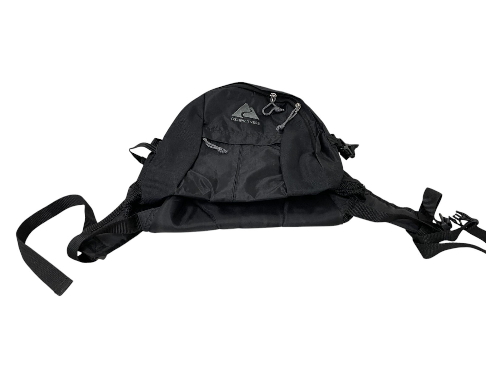 Ozark Trail Black Daily Backpack School Hiker Outdoor Polyester Adult 25 Liter