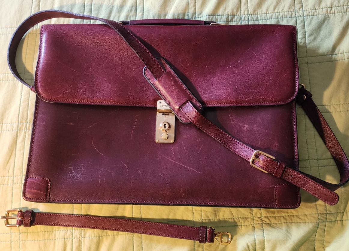 Vintage Samsonite/Veloce’ briefcase
