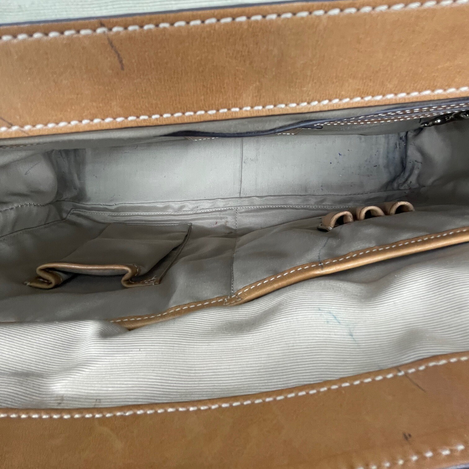 Vintage 90s Y2K COACH F70101 Large Leather Messenger Bag Briefcase Satchel EVC