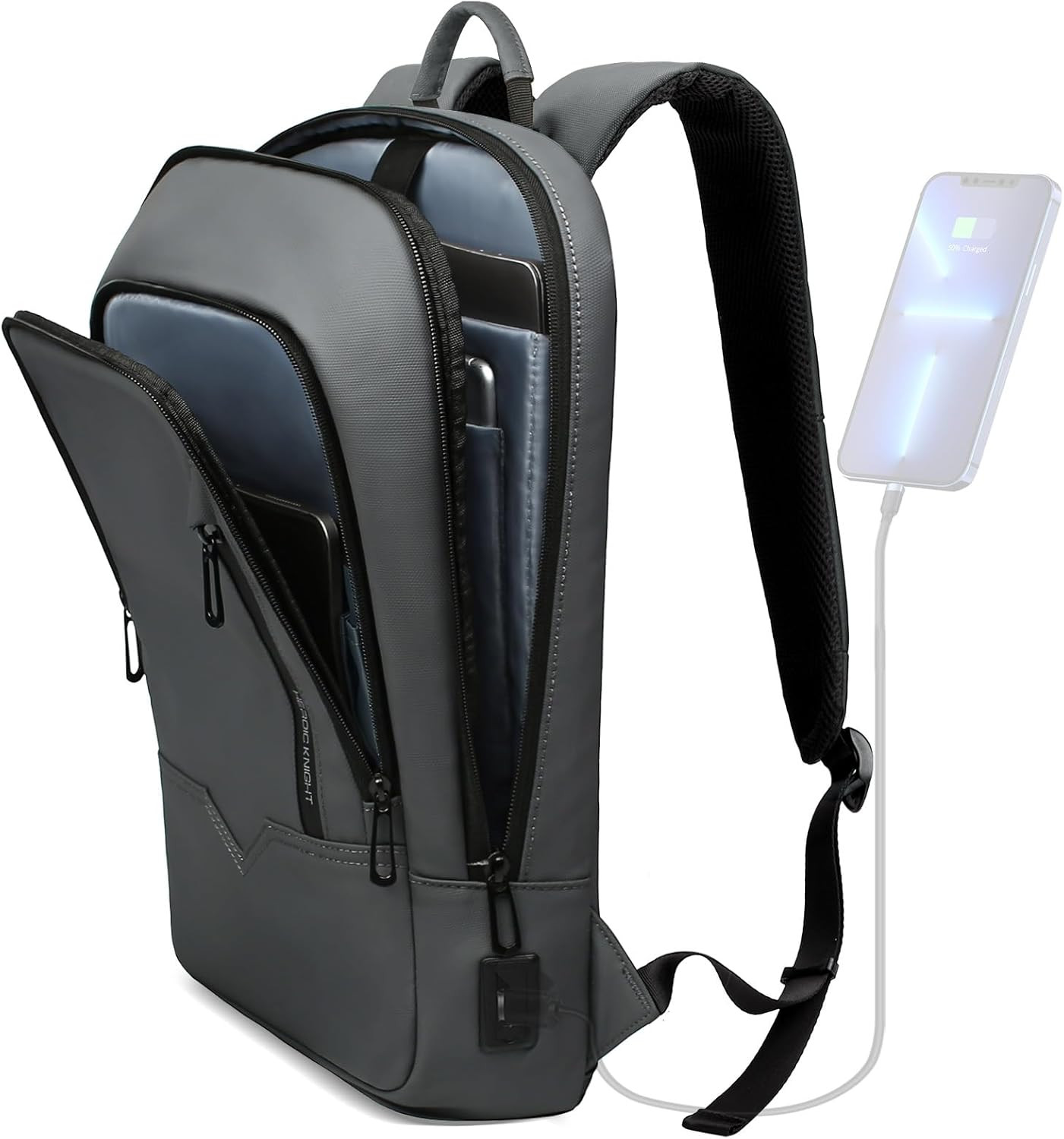 Backpack for Men Business Slim Laptop Bag | anti Theft Travel Backpacks 15.6 Inc