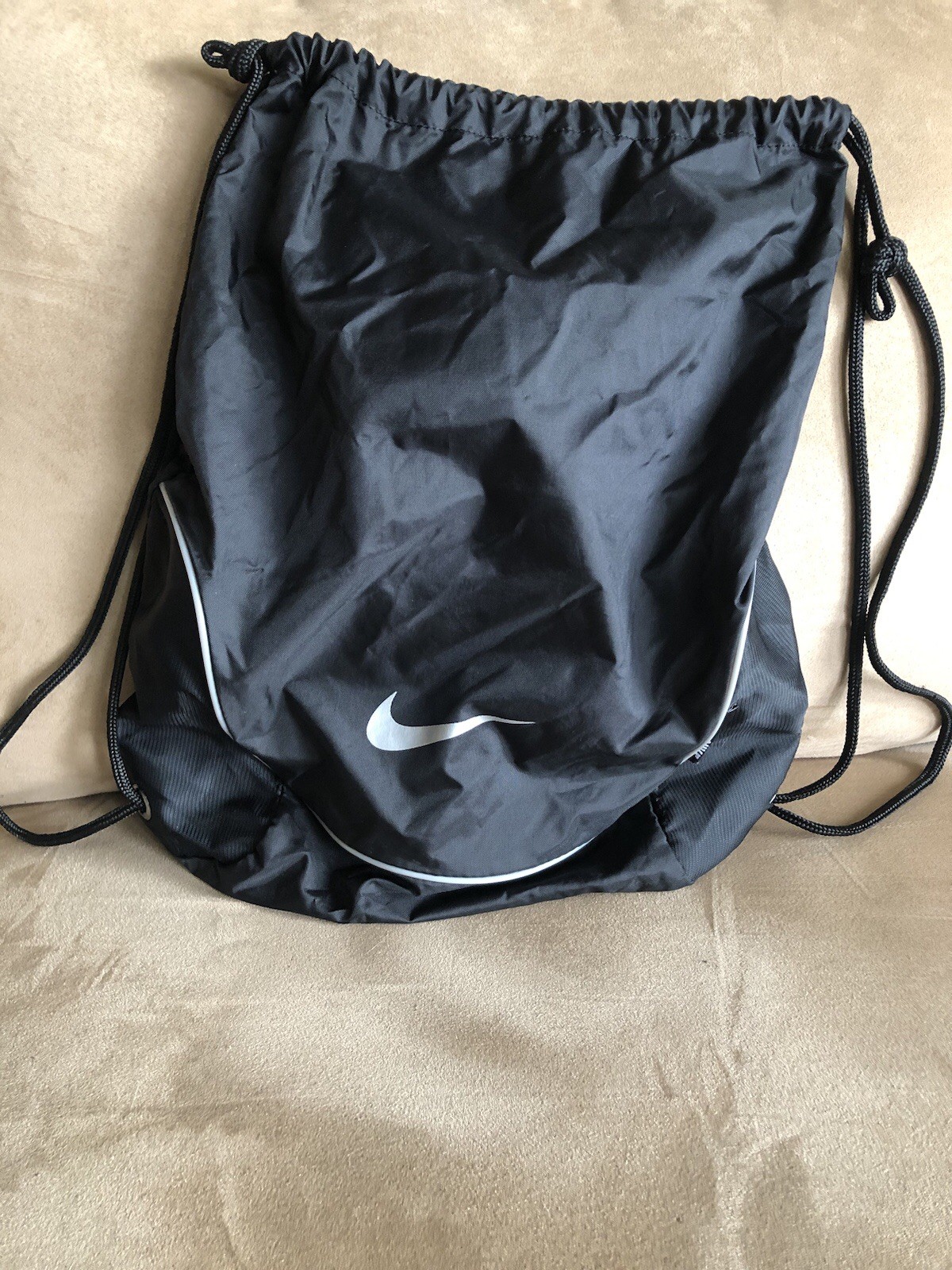 Nike Drawstring Bag Backpack Streetwear Grunge Metro