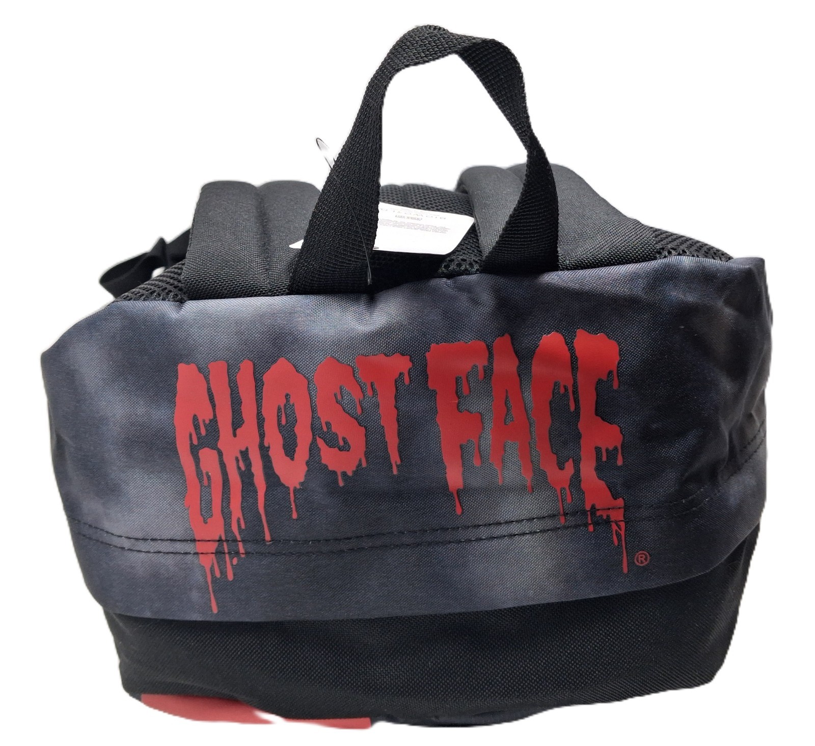 Scream Ghost Face Horror SLASHER Glow In The Dark Large Black Backpack NEW