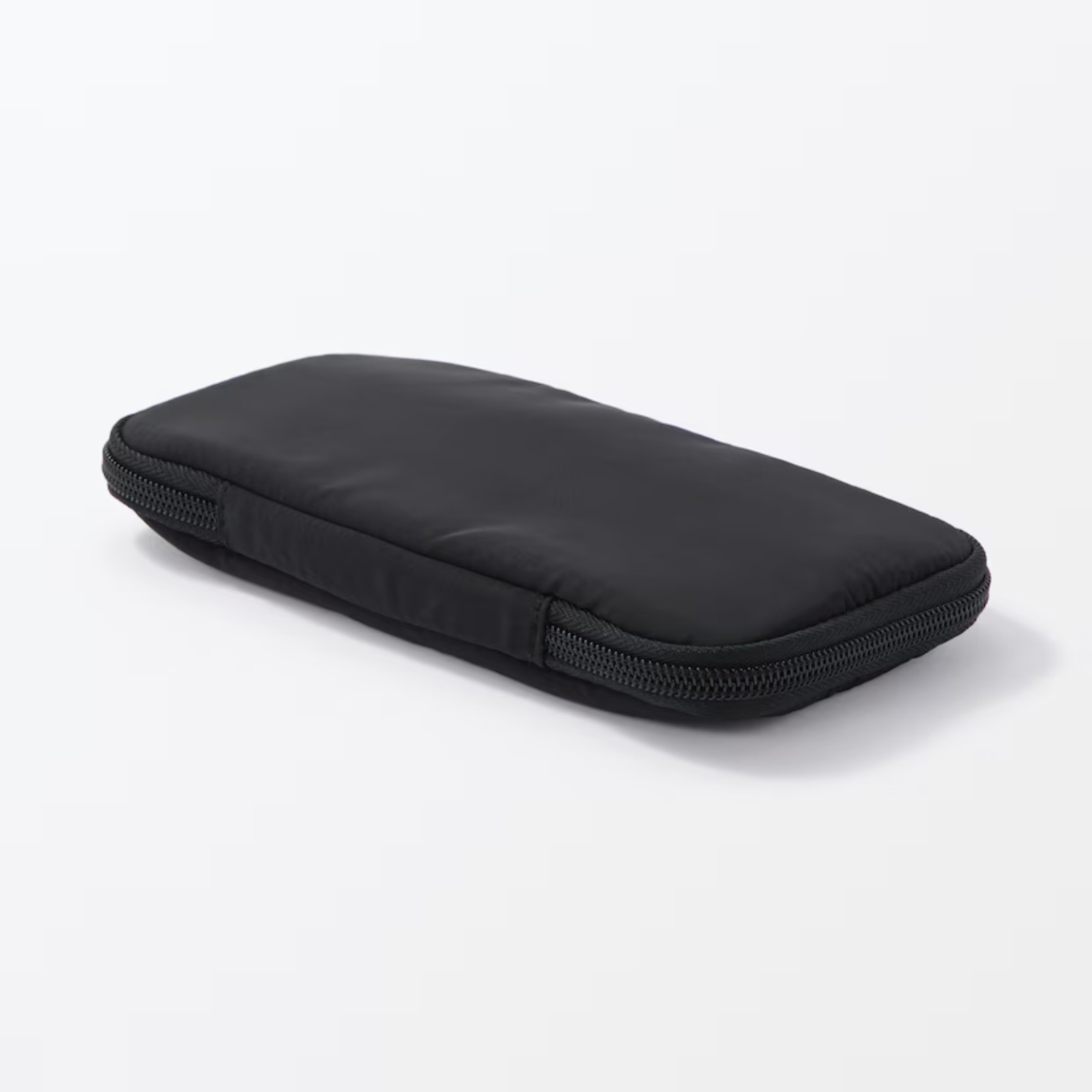 MUJI Gadget Pouch Adjustable Pocket Slim Black From Japan