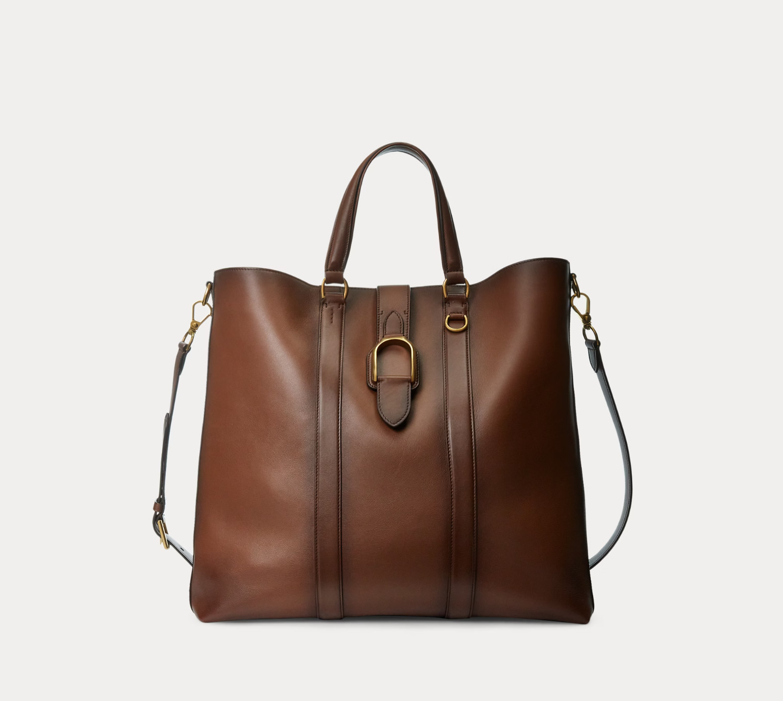Ralph Lauren Purple Label Welington Brown Leather Tote Bag New RRP £2,440 UK RL