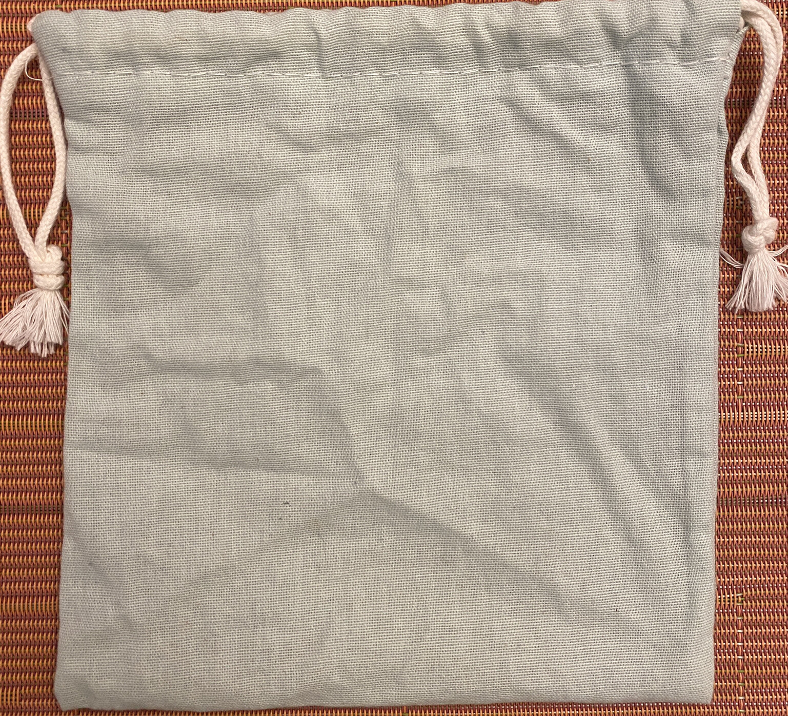 Off-White Virgil Abloh • Drawstring Bag Teal Green New • Tech • 7.5”• Free Fedex