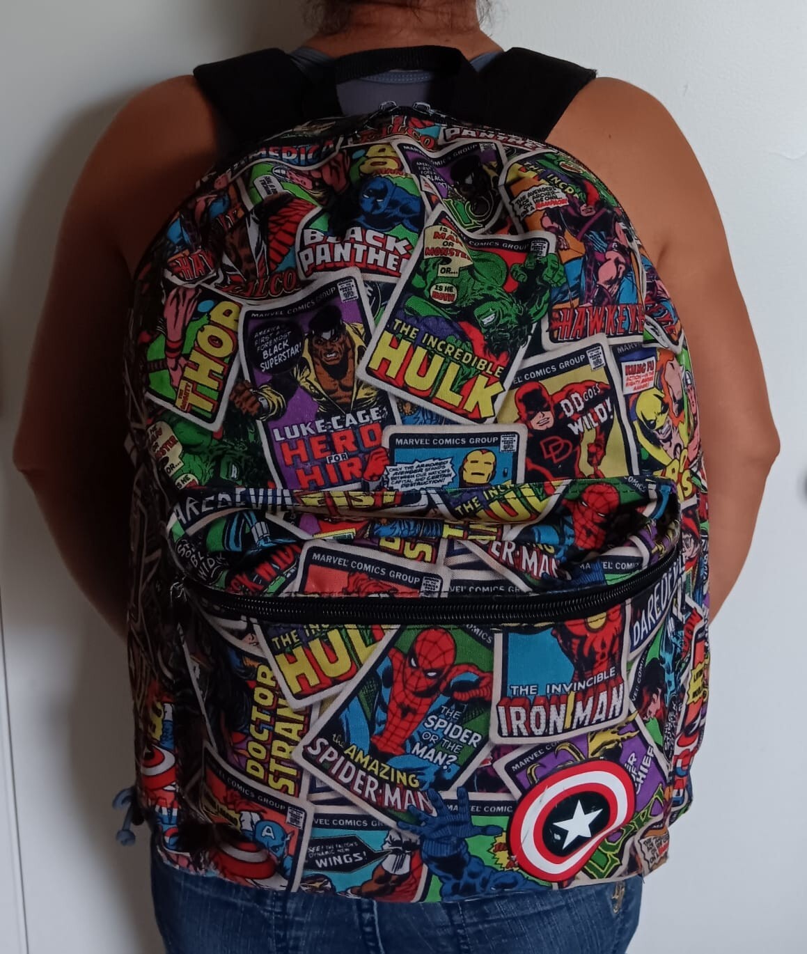Bioworld Marvel Comics Comic Print 16″ Backpack