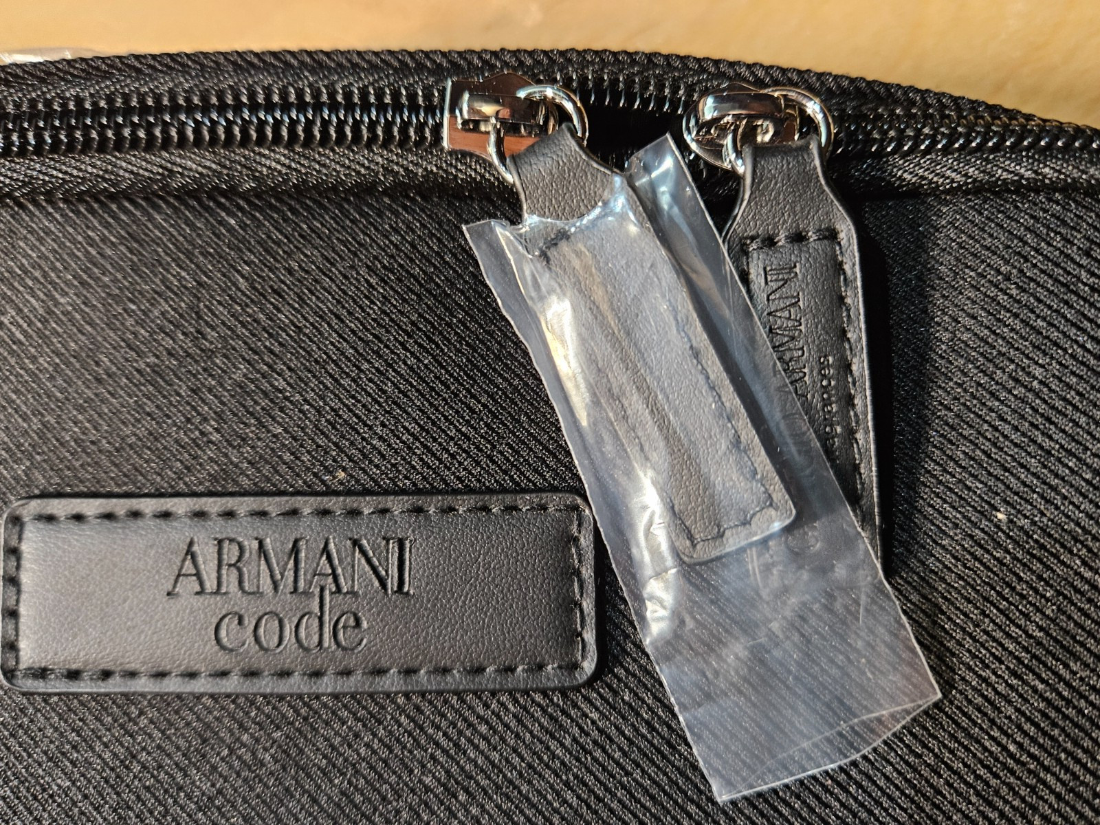 GIORGIO ARMANI CODE MENS LUXURY TRAVEL TOILETRY BAG MEN 9″ X 7″ X 2″ #J0-3