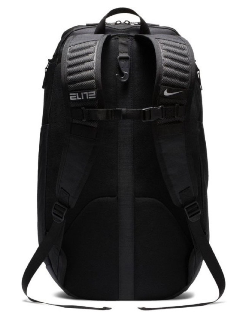 Nike Hoops Elite Backpack Black Silver DA1922-011 School Basketball Laptop