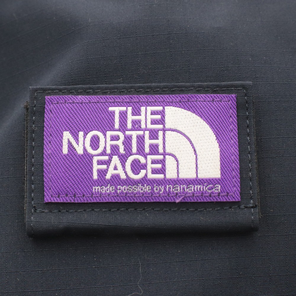 THE NORTH FACE Sling Bag Button Zipper Pouch Navy-Tone