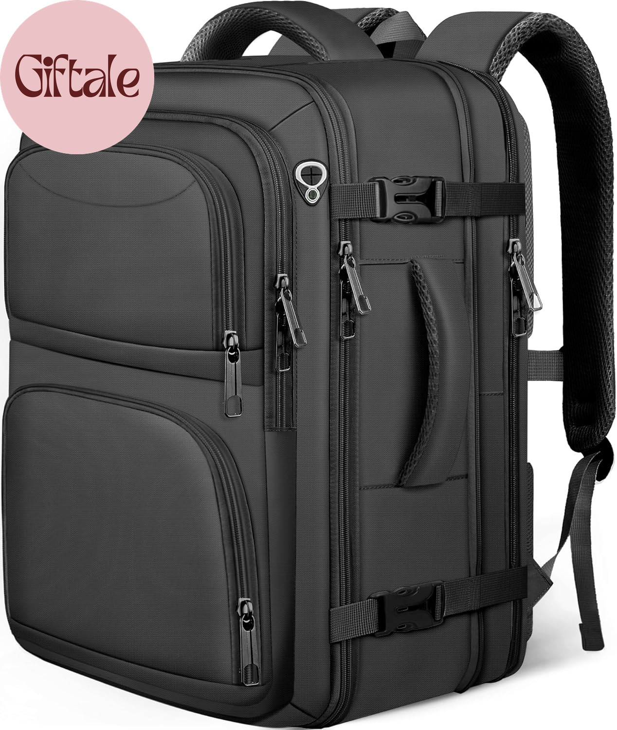 Travel Backpack, Expandable Carry on Backpack for Men, TSA 17.3 Inch Laptop Bag
