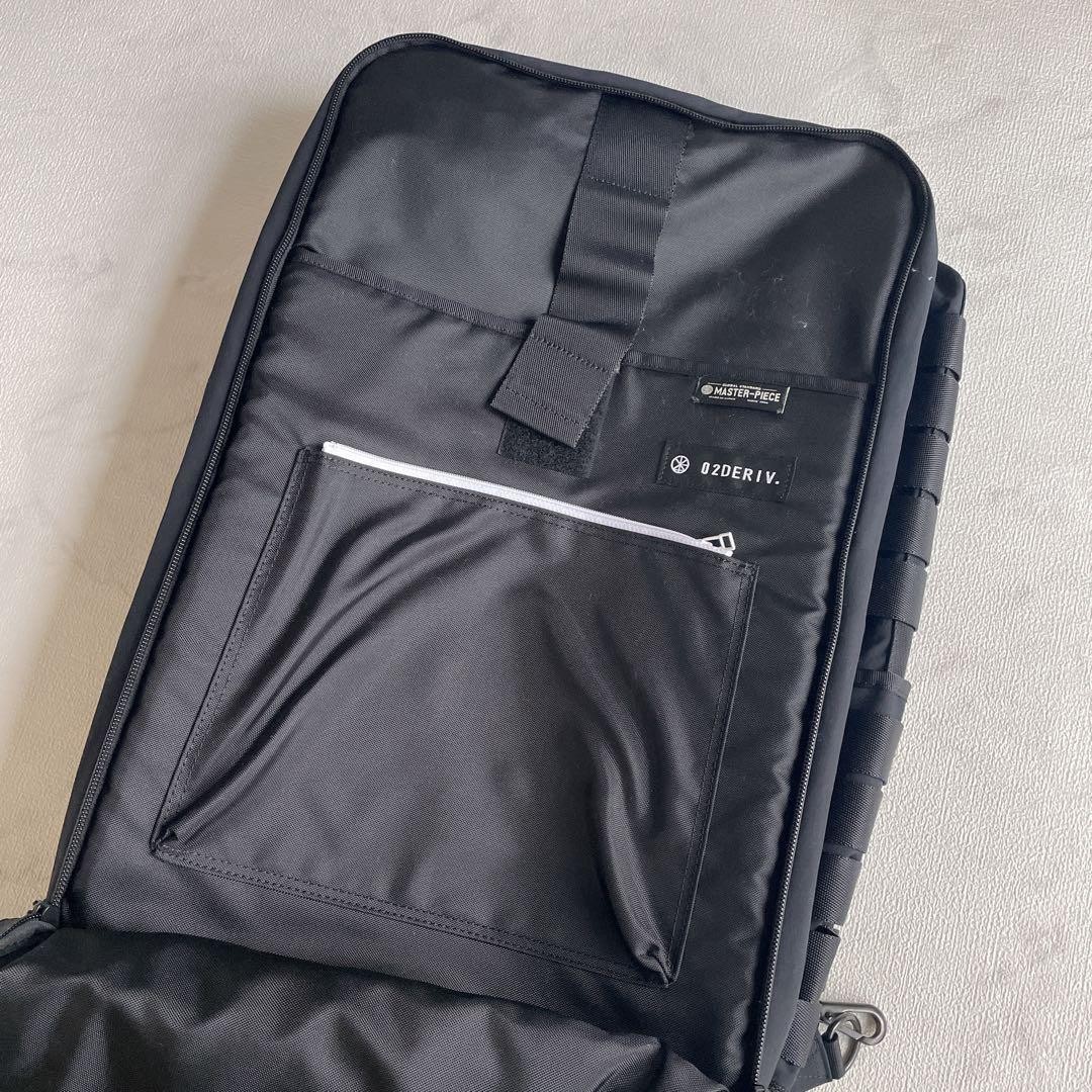 Master-Piece 02DERIV Collab Backpack Black Used Japan